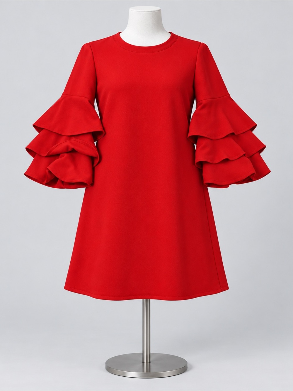 Statement Cocktail Catherine
Malandrino Red Ruffle Sleeve
Dress 14